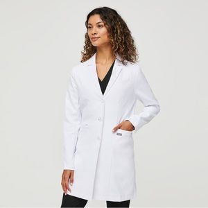 NWOT Figs Bellevue Slim Long Lab Coat, Never worn!